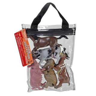   Wild Republic -  Zip Polybag of Farm Figurines  Games and Action Toys