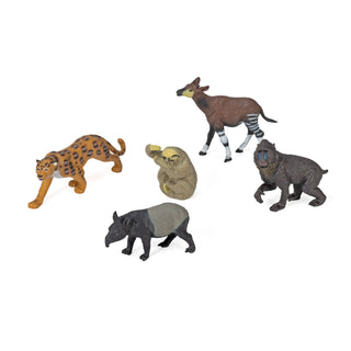   Wild Republic -  Zip Polybag of Rainforest Figurines  Games and Action Toys