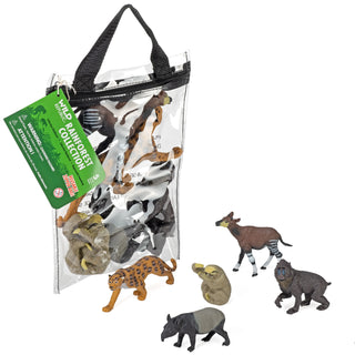   Wild Republic -  Zip Polybag of Rainforest Figurines  Games and Action Toys