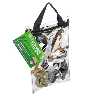   Wild Republic -  Zip Polybag of Rainforest Figurines  Games and Action Toys