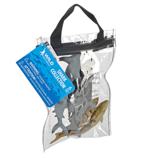   Wild Republic -  Zip Polybag of Shark  Games and Action Toys