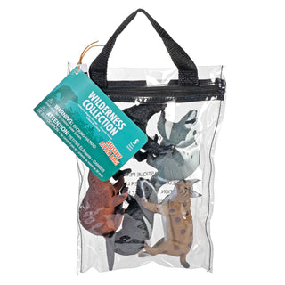   Wild Republic -  Zip Polybag of Wilderness Series 1 Figurines  Games and Action Toys