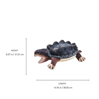 Wild Republic Living Stream Snapping Turtle Stuffed Animal - 24" Stuffed Animals