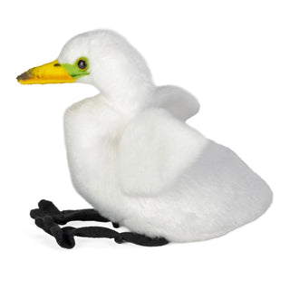   Wild Republic -  Audubon II Egret Stuffed Animal with Sound - 5"  Stuffed Animals