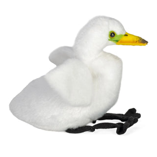   Wild Republic -  Audubon II Egret Stuffed Animal with Sound - 5"  Stuffed Animals