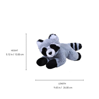 Wild Republic Ecokins Mini Raccoon Stuffed Animal - 8" Stuffed Animals