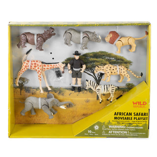   Wild Republic -  Safari Moveable Set  Games and Action Toys
