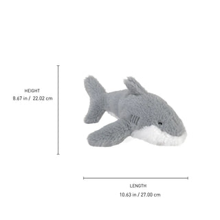 Wild Republic Ecokins Mini Great White Shark Stuffed Animal - 8" Stuffed Animals