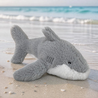 Wild Republic Ecokins Mini Great White Shark Stuffed Animal - 8" Stuffed Animals