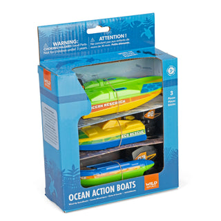 Wild Republic Action Boat - Ocean Set Games and Action Toys