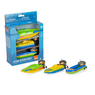 Wild Republic Action Boat - Ocean Set Games and Action Toys