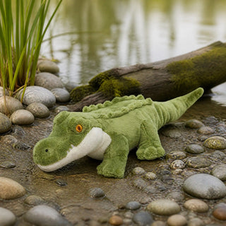 Wild Republic Ecokins Mini Crocodile Stuffed Animal - 8" Stuffed Animals