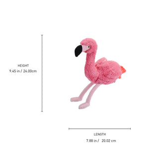 Wild Republic Ecokins Mini Flamingo Stuffed Animal - 8" Stuffed Animals