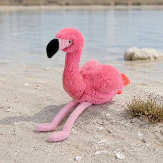 Wild Republic Ecokins Mini Flamingo Stuffed Animal - 8" Stuffed Animals
