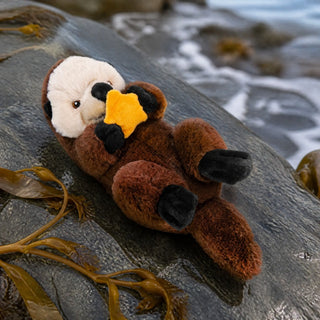 Wild Republic Ecokins Mini Sea Otter Stuffed Animal - 8" Stuffed Animals