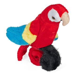   Wild Republic -  Scarlet Macaw - Perching Parrot  Stuffed Animals