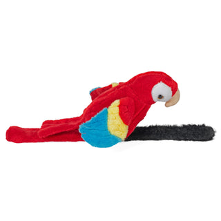   Wild Republic -  Scarlet Macaw - Perching Parrot  Stuffed Animals