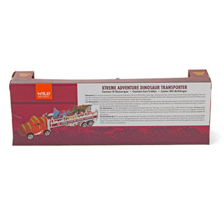 Wild Republic Transporter Dino Truck Set - 12" Games and Action Toys