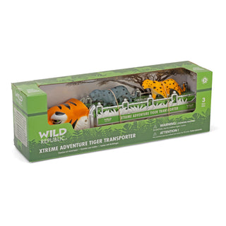 Wild Republic Transporter Africa Truck Set - 12" Games and Action Toys
