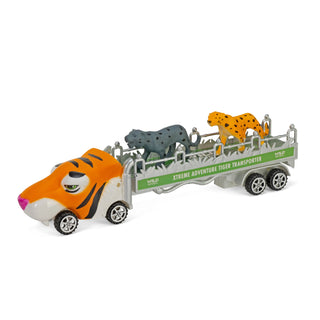 Wild Republic Transporter Africa Truck Set - 12" Games and Action Toys