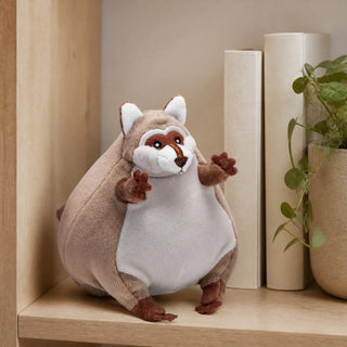Wild Republic Flipkins Raccoon Stuffed Animal - 5" Stuffed Animals