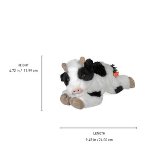 Wild Republic Ecokins Mini Cow Stuffed Animal - 8" Stuffed Animals