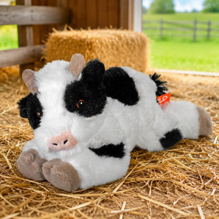 Wild Republic Ecokins Mini Cow Stuffed Animal - 8" Stuffed Animals