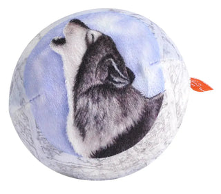 Wild Republic Howling Wolf Stress Ball - 3.5" Plush