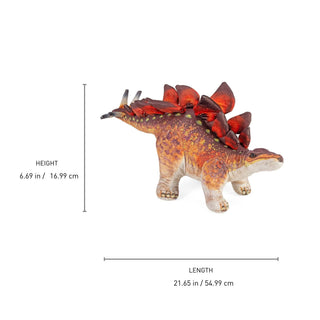 Wild Republic Artist Collection Dino Stegosaurus Stuffed Animal - 15" Stuffed Animals