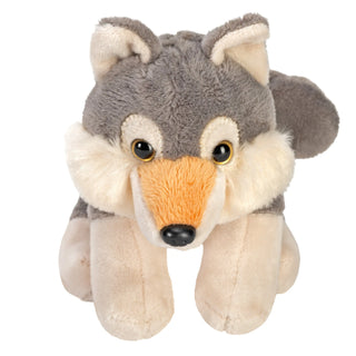   Wild Republic -  Pocketkins Eco Wolf Stuffed Animal - 5"  Stuffed Animals