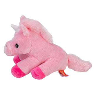   Wild Republic -  Pocketkins Eco Pink Unicorn - 5"  Stuffed Animals
