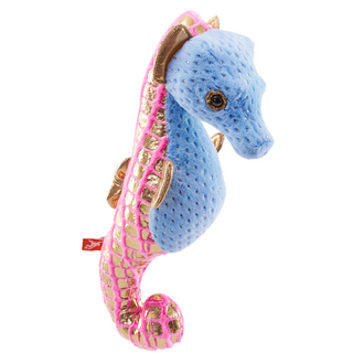 Blue Seahorse Stuffed Animal - 12"