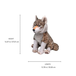 Wild Republic Artist Collection Wolf Stuffed Animal - 15" Stuffed Animals