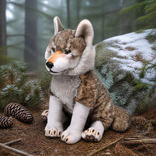 Wild Republic Artist Collection Wolf Stuffed Animal - 15" Stuffed Animals