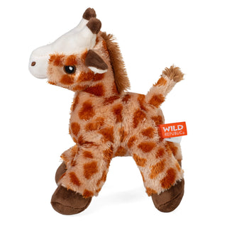 Wild Republic Ecofuzzies Giraffe Stuffed Animal - 7" Stuffed Animals
