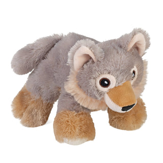 Wild Republic Ecofuzzies Wolf Stuffed Animal - 7" Stuffed Animals