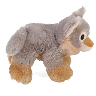 Wild Republic Ecofuzzies Wolf Stuffed Animal - 7" Stuffed Animals