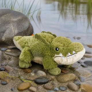 Wild Republic Ecofuzzies Alligator Stuffed Animal - 7" Stuffed Animals