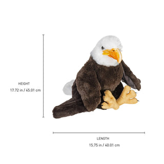 Wild Republic Artist Collection Eaglet Stuffed Animal - 15" Stuffed Animals