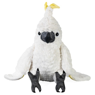   Wild Republic -  Artist Collection - Sulfur Crested Cockatoo  Stuffed Animals