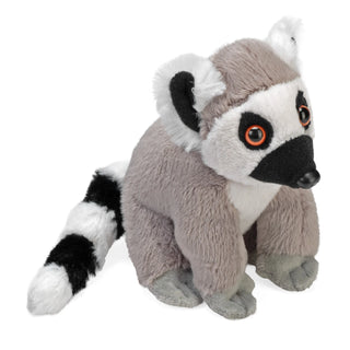   Wild Republic -  Pocketkins Eco Ring Tailed Lemur Stuffed Animal - 5"  Stuffed Animals
