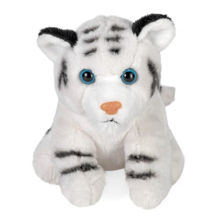   Wild Republic -  Pocketkins Eco White Tiger Stuffed Animal - 5"  Stuffed Animals