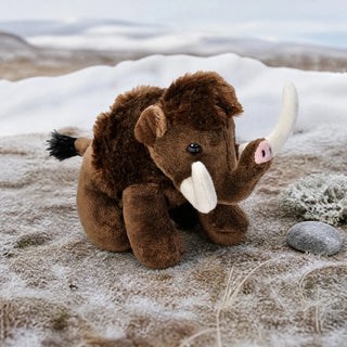 Wild Republic Pocketkins Eco Woolly Mammoth Stuffed Animal - 5" Stuffed Animals