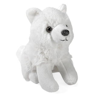   Wild Republic -  Pocketkins Eco Arctic Fox Stuffed Animal - 5"  Stuffed Animals