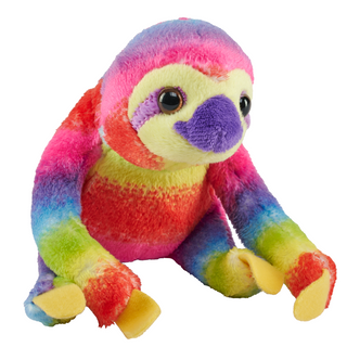 Pocketkins Eco Rainbow Sloth - 5"