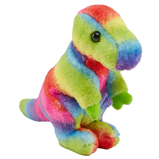 Pocketkins Eco Rainbow T-rex - 5"