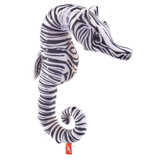 Zebra Seahorse Stuffed Animal - 20"
