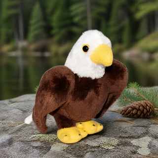 Wild Republic Pocketkins Eco Bald Eagle Stuffed Animal - 5" Stuffed Animals