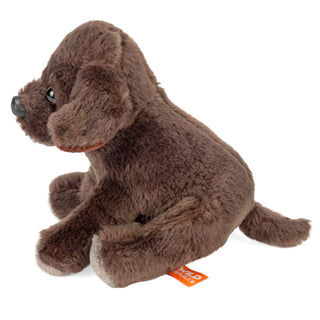   Wild Republic -  Pocketkins Eco Chocolate Labrador Stuffed Animal - 5"  Stuffed Animals