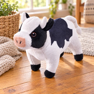 Wild Republic Pocketkins Eco Cow Stuffed Animal - 5" Stuffed Animals